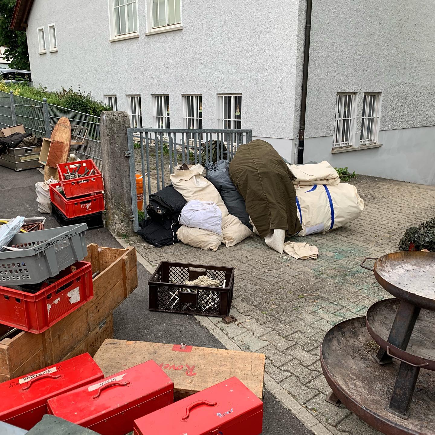 Packen packen packen ... geste...