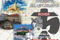Rover und Leiterausflug_Bratislava 2013